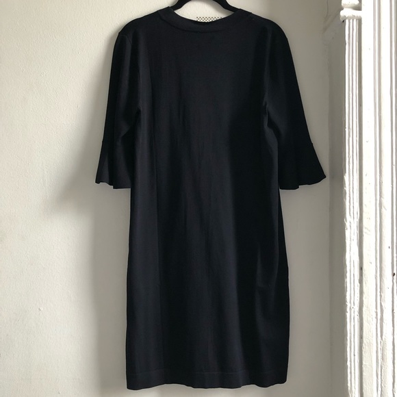COS Bell Sleeve Navy Dress (New with Tags) - Picture 3 of 5